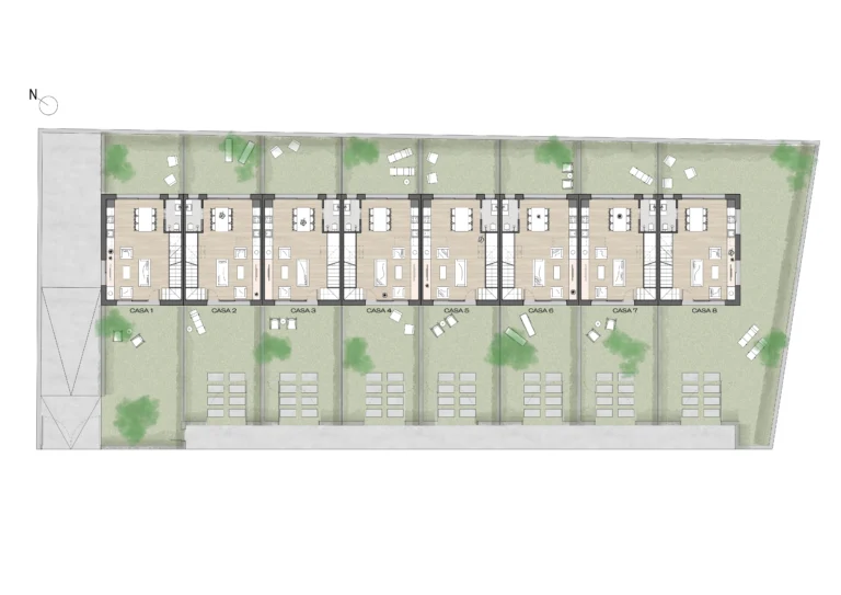 Plano viviendas Catalunya